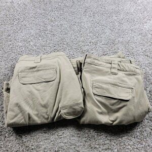 Lot Propper Pants Mens 40x30 Tag 40x30.5 Beige Tactical Cargo Outdoor Stretch